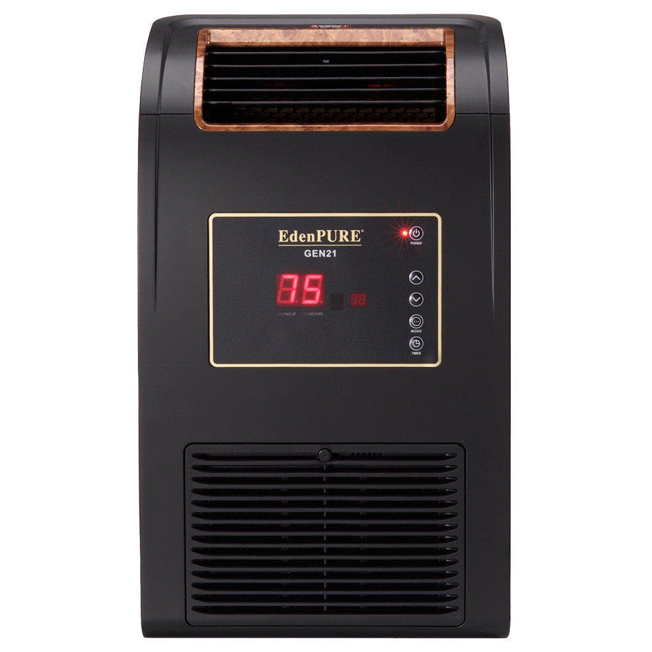 Edenpure Classic portable heater hot with remote