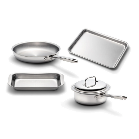 360 Cookware Stainless Steel Meal Delivery Set - 5 Piece Set