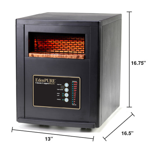 EdenPURE® Classic CopperPLUS™ Infrared Space Heater