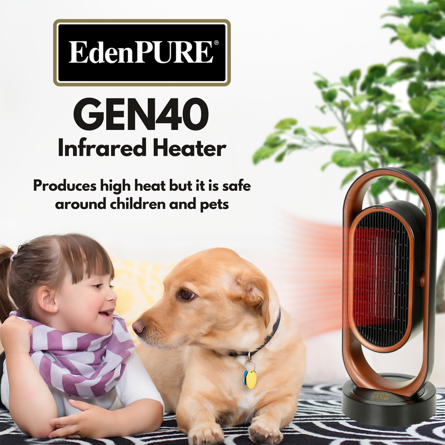 EdenPURE® GEN40 Infrared Space Heater