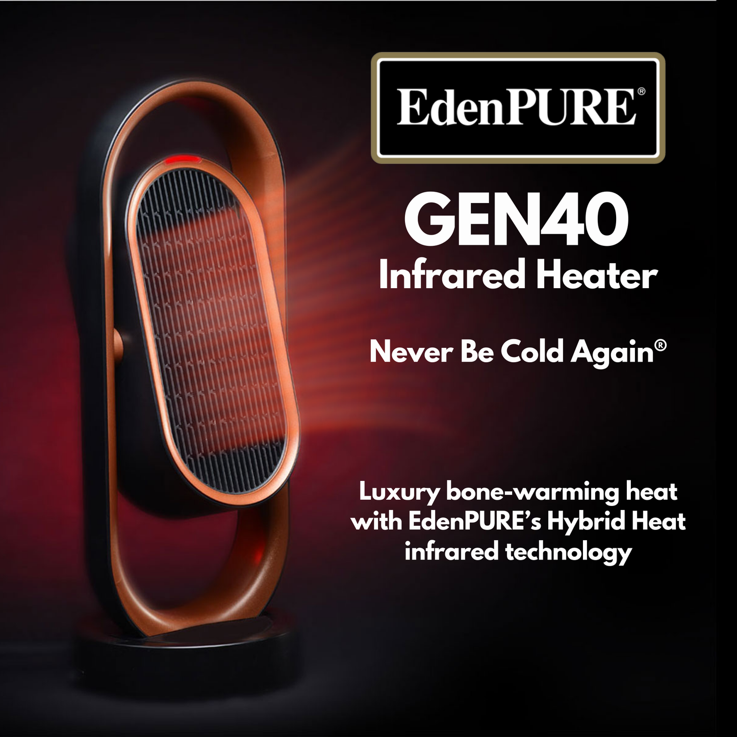 EdenPURE® GEN40 Infrared Space Heater