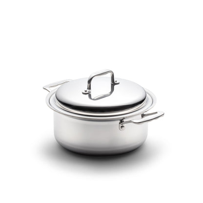 360 Cookware Stainless Steel Slow Cooker Set - 4 quart