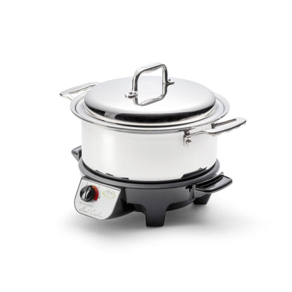 360 Cookware Stainless Steel Slow Cooker Set - 4 quart