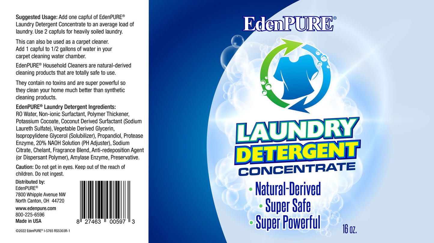 EdenPURE® Natural Laundry Detergent Concentrate
